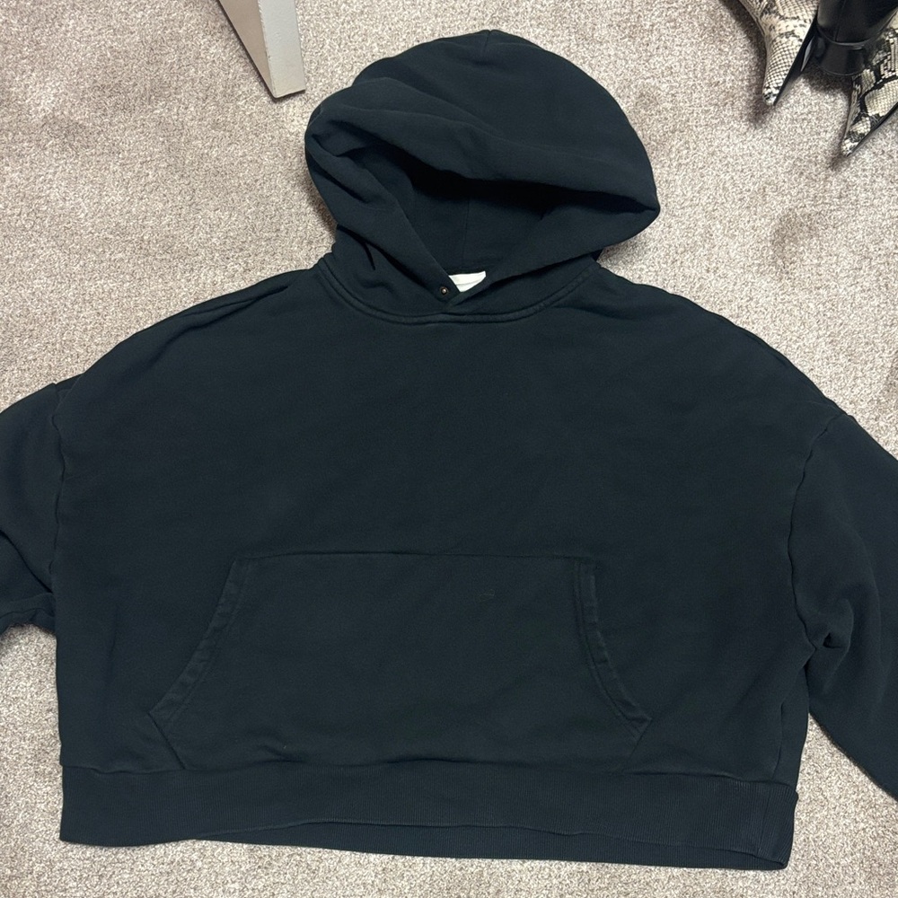Classic Black Hoodie for Women